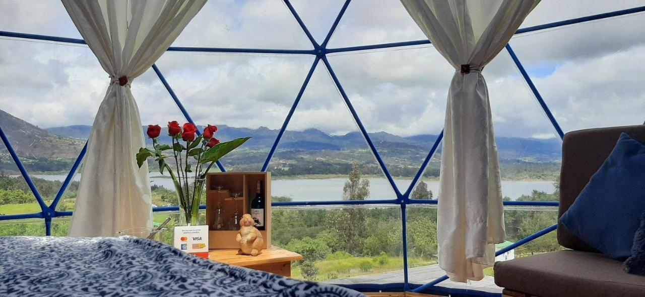 Glamping Blue Hotel Guatavita Luaran gambar