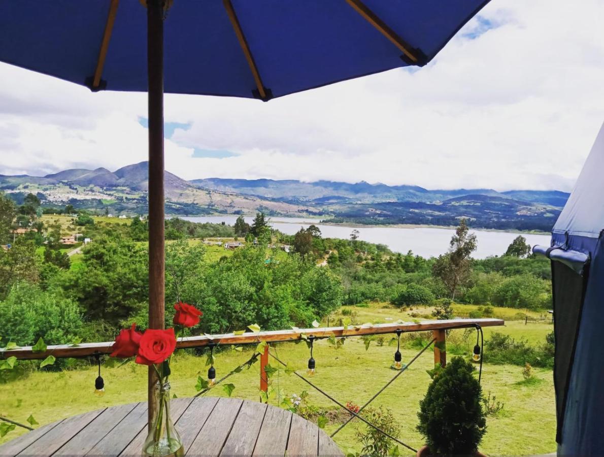 Glamping Blue Hotel Guatavita Luaran gambar